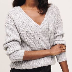 NWOT Noelle Cable knit Sweater in Black